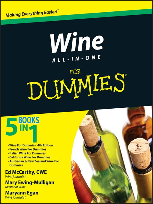 Title details for Wine All-in-One For Dummies by Ed McCarthy - Available
